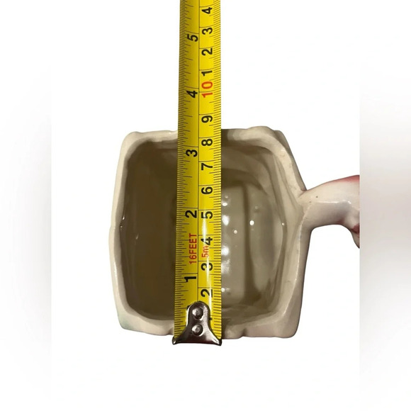 Vintage Mcm Donkey and Cart Planter/Vase- Pottery - Picture 11 of 12